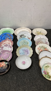 Saucers and Plates From All Over- Including China, Japan, England and the USA