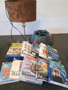 Vintage PC Software &ndash; 10 Boxed Titles: Millennium Suite, Star Trek Omnipedia, MasterCook, Lamp, Christmas Tree Base And More