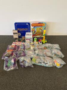 Sealed Burger King Simpsons Creepy Classics & Spooky Light-Ups, Sequence, Connect 4, Playing Cards & More