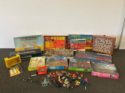 Science Fair 150-in-1 Electronic Kit, View-Master, Masterpiece, Pictionary, Puzzles & More