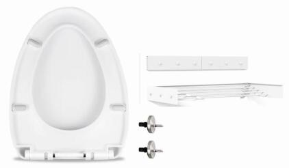 Foldable Wall Mount Drying Rack, White, 31.5&rdquo; Length