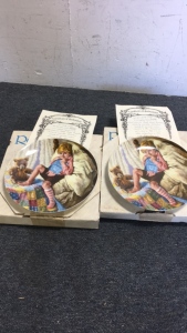 (2) Reco International Collectible Plates