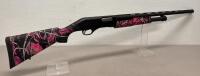 Stevens 320 20 Gauge Pump-Action Shotgun, 26" Barrel, Black/Pink Camo, Serial 169443D - 3
