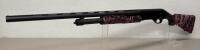 Stevens 320 20 Gauge Pump-Action Shotgun, 26" Barrel, Black/Pink Camo, Serial 169443D - 4