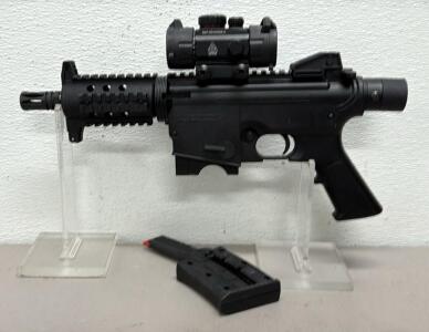 Mossberg 715P .22 LR Semi-Auto Pistol with UTG Red/Green Dot Sight, 25-Round Magazine