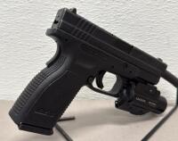 Springfield Armory XD-9 9mm Pistol, 4" Barrel, IJK Optics Tactical Light/Laser, Serial BY475850 - 3