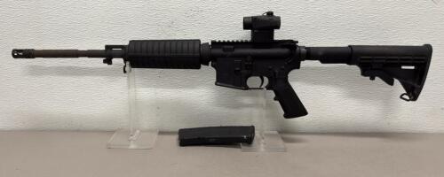Bushmaster XM15-E2S Semi-Automatic Rifle with Vortex SPARC Red Dot Sight, 16" Barrel, 5.56mm/.223