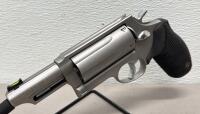 Taurus Judge Stainless Revolver, 4" Barrel, .45 Colt/.410 GA, Fiber Optic Sight, SN D0142051 - 5