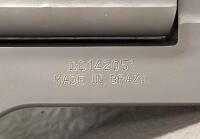 Taurus Judge Stainless Revolver, 4" Barrel, .45 Colt/.410 GA, Fiber Optic Sight, SN D0142051 - 10