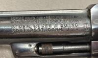 Ruger Security-Six .357 Magnum Double Action Revolver, 6" Barrel, Adjustable Sights, Rubber Grip - 9
