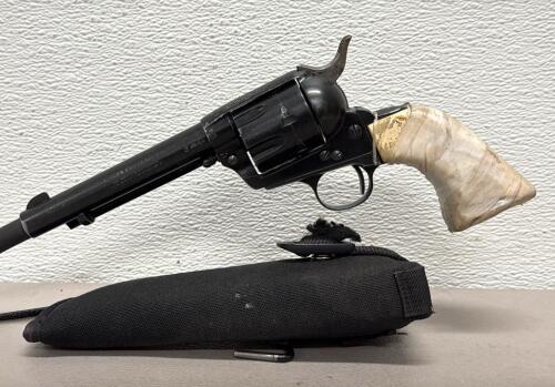 J.P. Sauer Hawes Western Sixshooter .22LR Revolver, West Germany, Blued, 7.5&rdquo; Barrel, #82921