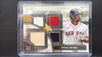 2025 Topps Museum Kenny Lofton Auto Dual Bat Relic #/50 & Devers Quad Relic #/99 - 5