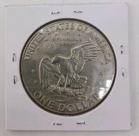 1978-D Eisenhower Dollar $1, Denver Mint, MS65 GEM BU, Copper-Nickel Clad, Eagle Reverse - 2