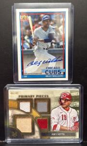 2026 Topps Billy Williams 1991 Autograph Card Chicago Cubs Topps 75th Anniversary
