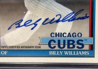 2026 Topps Billy Williams 1991 Autograph Card Chicago Cubs Topps 75th Anniversary - 4