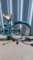 Electra Classic Cruiser 26" Steel Frame Single Speed Women's Bike, Blue, Coaster Brake, Fenders - 3