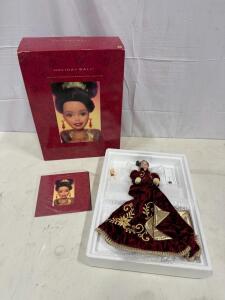 1997 Holiday Ball Porcelain Barbie Doll - Limited Edition, Mattel #18326