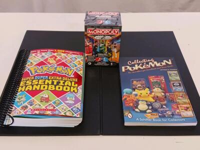 Monopoly Prizm NBA 2024-25 Sealed Booster Box + Pok&eacute;mon Essential Handbook & Collectors Guide