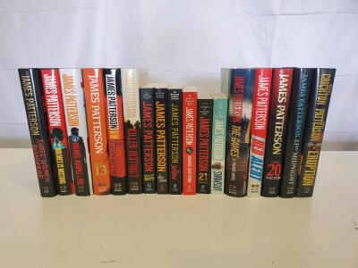 James Patterson Thriller Book Lot &ndash; Includes The Shadow, Unlucky 13 & More, Hardcover & Paperback