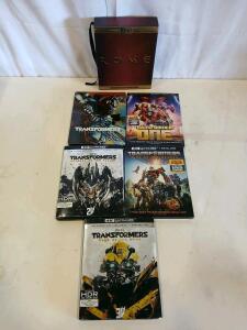 Rome Complete Series Collector&rsquo;s Box Set (DVD) + 5 Transformers 4K/Steelbook/Blu-ray Movies