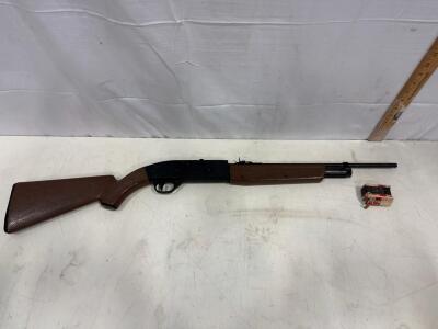 Crosman Model 781 .177 Cal Multi-Pump Air Rifle, Fairport NY, 36.75" Length, BB/Pellet Compatible