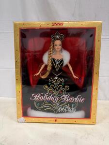 2006 Holiday Barbie Doll by Bob Mackie, Collector Edition, K7970, New in Box, 11.5 Inch