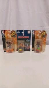 NBA Jams 99/00 & Corinthian Headliners: Hardaway, Ewing, Bradley Sealed Figures, NBA Licensed