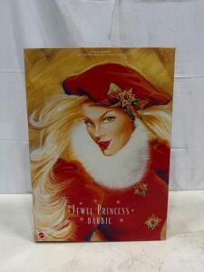 Limited Edition Mattel Jewel Princess Barbie 15476, 1996 Winter Princess Collection, Boxed