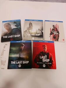 The Last Ship Seasons 1-5 Blu-ray Set (TNT, Complete Series, Digital HD, English, Slipcovers)