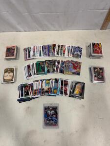 Approx. 200+ Assorted Sports Cards Including Warren Moon Football, Basketball, Baseball And More