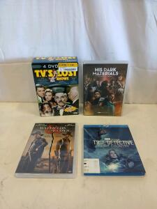 T.V.'s Lost Shows 4-DVD Set, His Dark Materials Complete Series, True Detective S4 Blu-ray, Hatfields & McCoys DVD