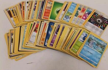 Large Mixed Lot of 100+ Pok&eacute;mon Cards, 2022-2023, Scarlet & Violet, Luxio, Energy, Trainer