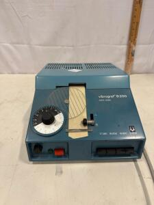 Portescap Vibrograf B 200 Watch Timing Machine Solid State, 4 Beat Rates, Switzerland, SN 113138