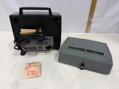 GAF AnscoVision Memory Master Dual 8mm Movie Projector Automatic Super 8 Standard 8