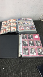 (1) Binder With 1992 Fleer Utra Baseball Complete Set (1) 1991 Studio Baseball Set