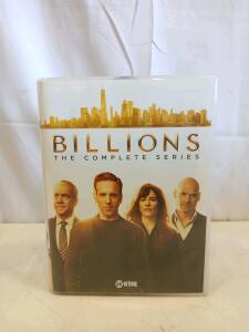 Billions: The Complete Series DVD Box Set, 7 Seasons, 84 Episodes, 28 Discs, Showtime