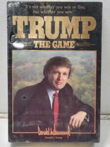 Trump: The Game Board Game by Milton Bradley, 1989, 3-4 Players, Ages 12+, UPC 03224404915