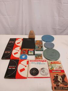 Castle Films & More 8mm Movie Reel Collection: Cartoons, Woody Woodpecker, Mr. Magoo, Sports
