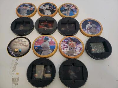 Green Play MLB Collection &ndash; Bonds, Jeter, Gwynn, Ripken, Thomas, Bagwell Tins w/ Lenticular Slides