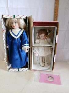 Paradise Galleries "A Party for Sarah" 14" Porcelain Doll by Patricia Rose & More
