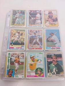Vintage 1980s&ndash;1990s Baseball Card Binder Lot&mdash;Nolan Ryan Tribute, Kmart MVP, Fleer Limited, 90+ Cards