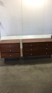 Harmony House Brand Matching Six Drawer Dresser And Side Dresser