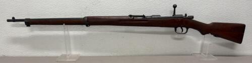Bolt-Action Military Rifle, Serial 15496, Wood Stock, Iron Sights, Blued Finish