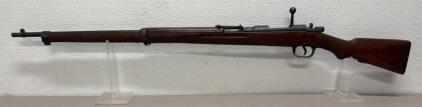 Bolt-Action Military Rifle, Serial 15496, Wood Stock, Iron Sights, Blued Finish