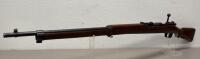 Bolt-Action Military Rifle, Serial 15496, Wood Stock, Iron Sights, Blued Finish - 4