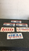 (3) Idaho License Plates (3) Novelty License Plates
