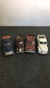 (4) Die Cast Trucks 1:24 Scale