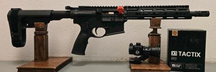 Daniel Defense DDM4V7P 5.56 AR Pistol, 10.3" Barrel, Riton X1 Tactix RRD Red Dot, Hard Case