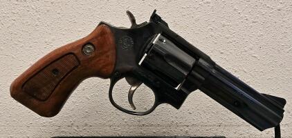 Taurus Model 669 .357 Magnum Revolver, 4" Barrel, Blued Finish, Hardwood Grips