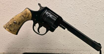 H&R Model 929 Sidekick .22 LR Revolver, 6" Barrel, 9-Shot, Blued Finish, Serial T48271